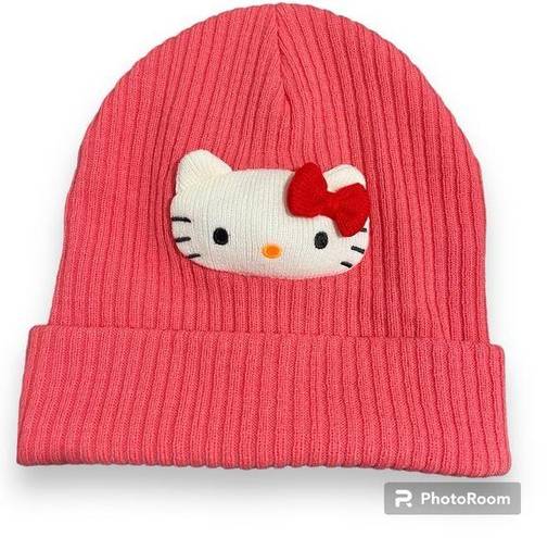 Sanrio Hello Kitty Plush Peek-a-Boo Cuff Beanie