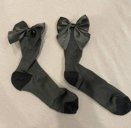 Urban Outfitters bow socks