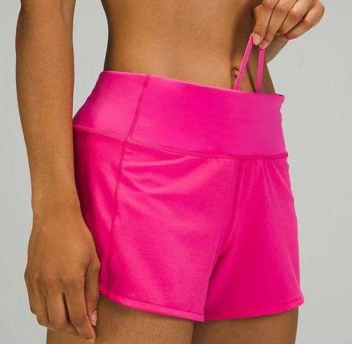 Lululemon : Sonic Pink “4 Speed Ups; Size 6