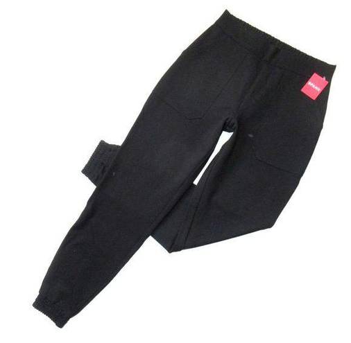 Spanx NWT  20350R The Perfect Jogger in Classic Black Knit Ponte Pants XS