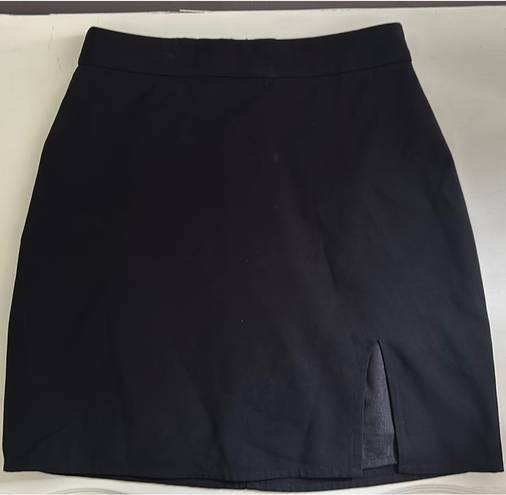 White Fox Boutique Black Mini Skirt