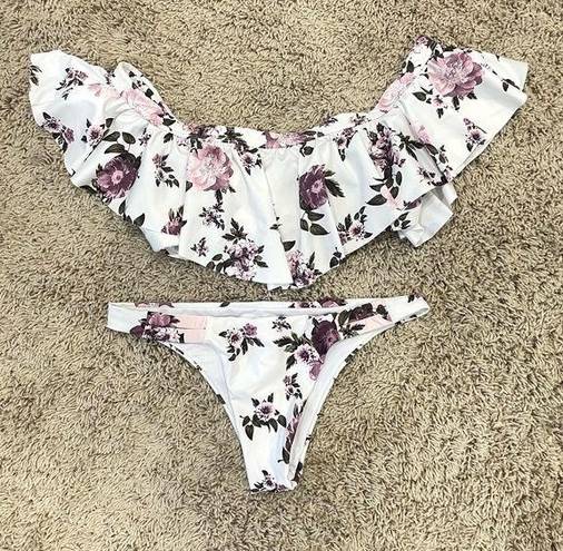 Agua Bendita  Floral Bikini Size Small