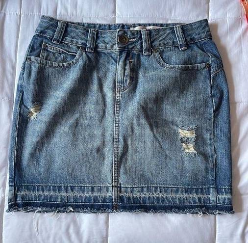 DKNY  JEANS Denim mini skirt