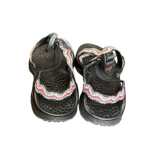 Chacos Chaco Women Sandals Outdoors ZX/2 Athletic Weave Hiking Toe Ring Black/Gray W8