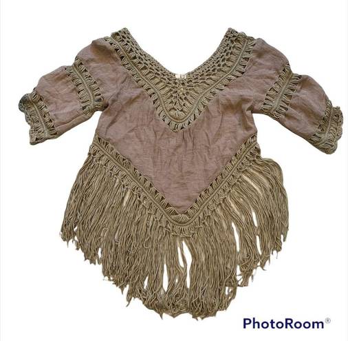 My Beloved  Boho Fringe Top