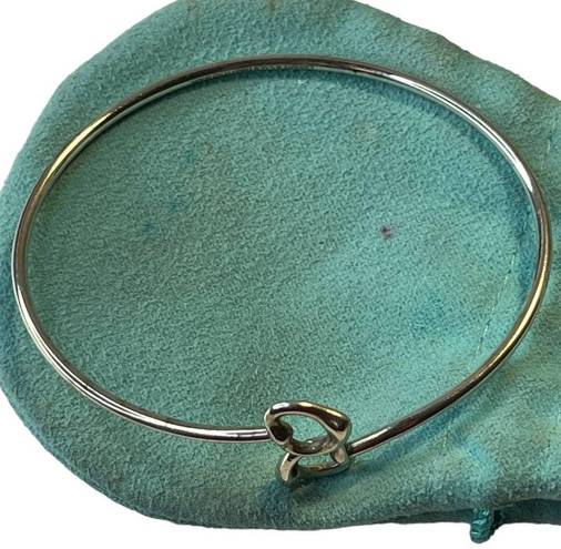 Tiffany & Co. by Elsa Peretti Double Open Heart Bangle sterling silver