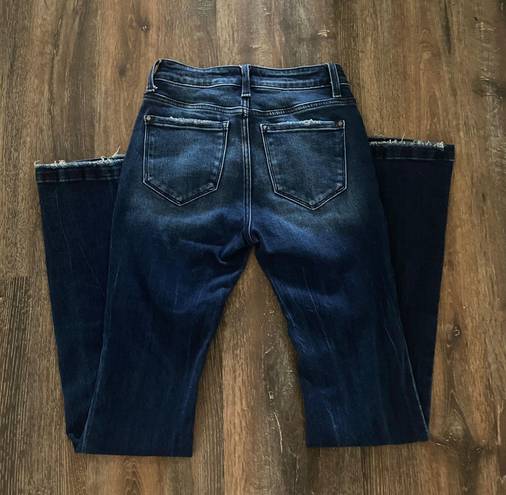 Ripped Flare Jeans Size 26