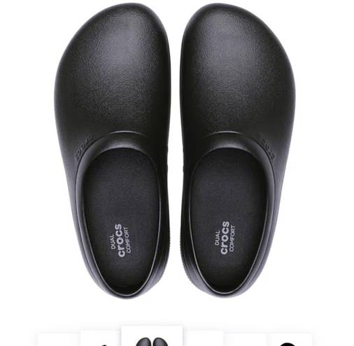 Crocs On the Clock Slip Resistant Work Slip-on Shoes