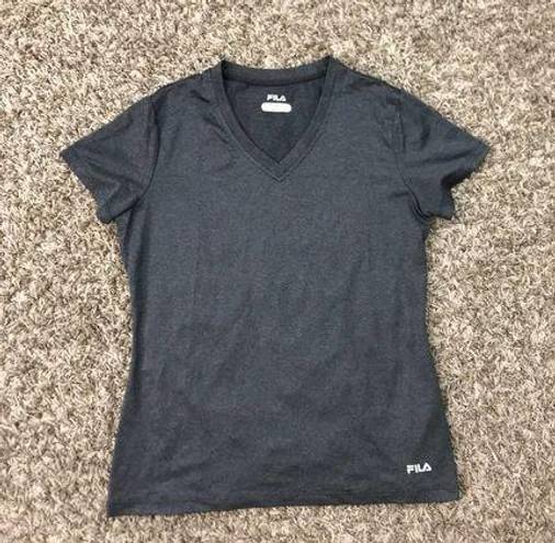 FILA  grey activewear t-shirt