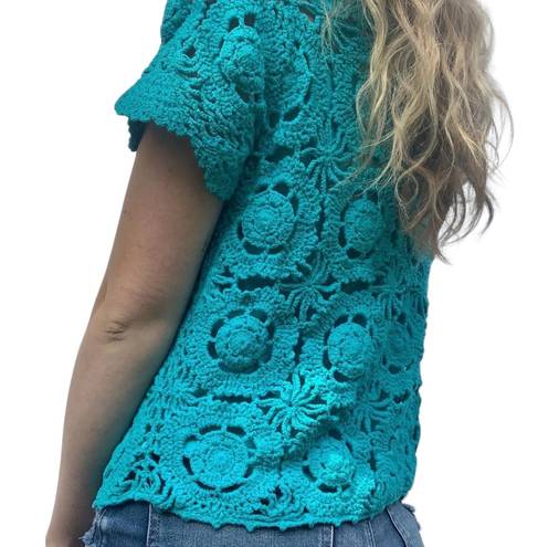 Blair 2000s Crochet Top