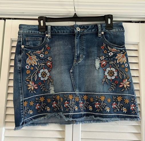 Altar'd State Denim Skirt