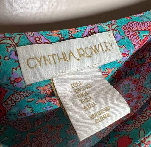 Cynthia Rowley SALE! Boho  Strappy Tank Size L Like New