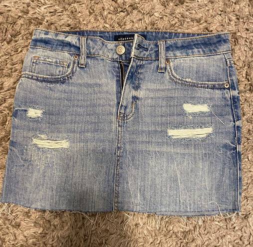 Aeropostale Mini Denim Skirt