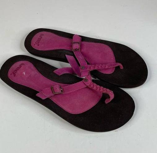 REEF  Dream Weaver Sandals in Pink Size 10