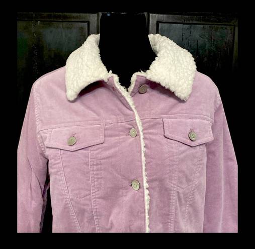 Forever 21 periwinkle/ parka jacket- size medium