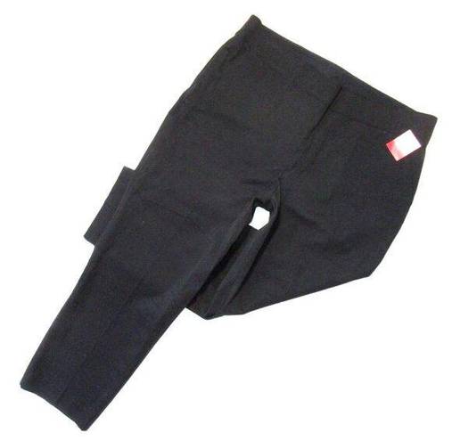 Spanx NWT  20365T Polished Ankle Slim in Black Pull-on Shaping Crop Pants 2X Tall