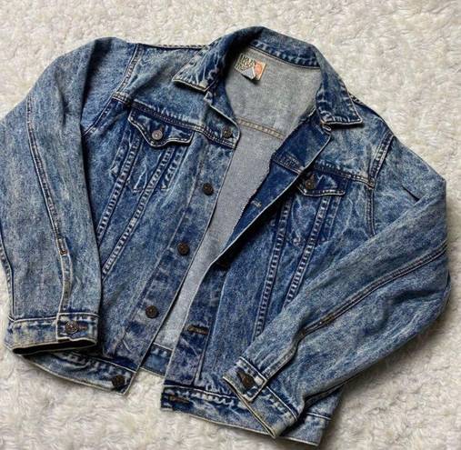 The Vintage Shop Vintage Acid Wash Denim Jacket