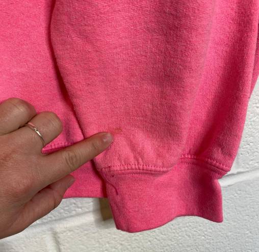 Gildan Neon Pink I Speak Fluent Sarcasm Graphic Pullover Size XL