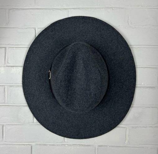 Torrid  Grey Wool Blend Melton Felt Hat Fedora Size M/L