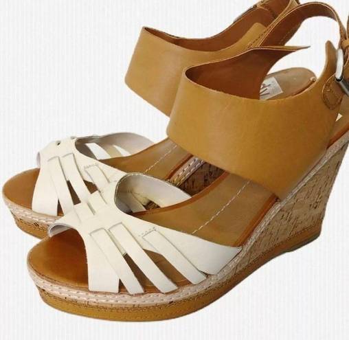 DV by Dolce Vit DV Dolce Vita Tan and wedge sandals Size 9.5