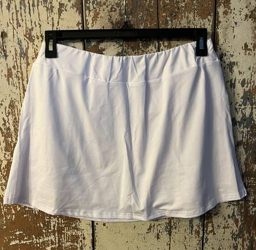 White Skort Tennis Skirt XL