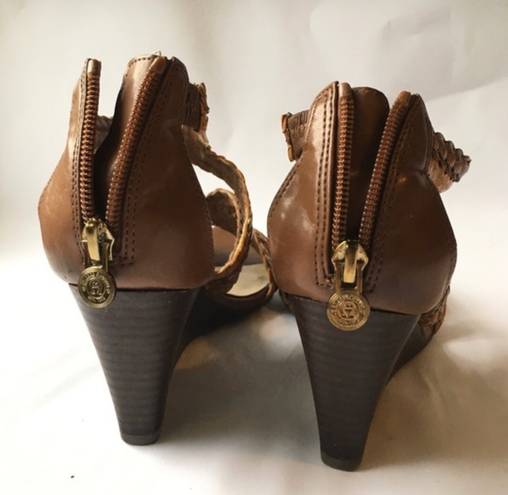 Etienne Aigner Brown Wedges Sandals