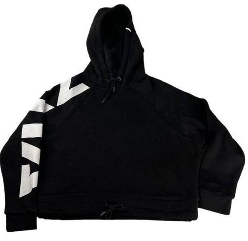 Zyia Black  crop hoodie