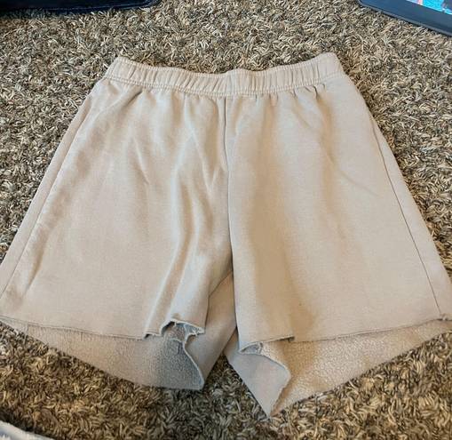 PacSun Tan Sweatshorts