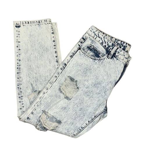 Hidden Jeans  Acid Wash Distressed Jeans(Size 29)