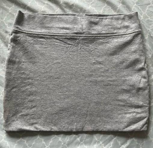 Forever 21  | Gray Cotton Mini Skirt Small