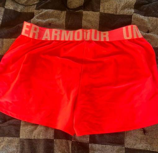 Under Armour Neon Pink Shorts 