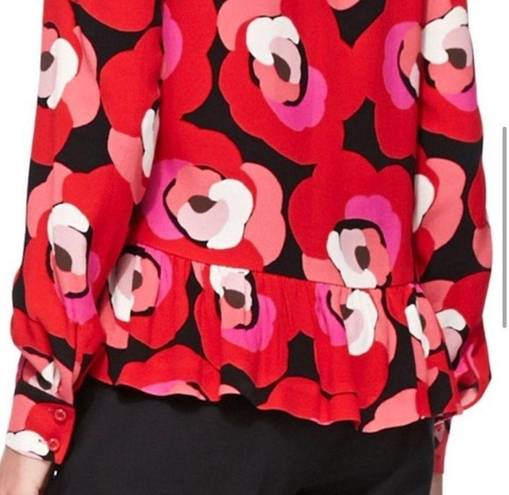 Kate Spade Deco Rose Peplum