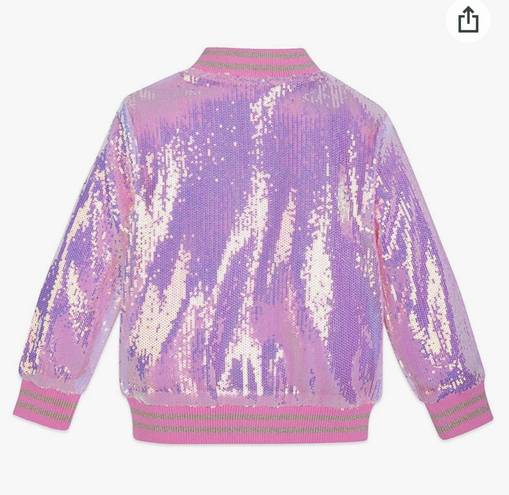 Disney Sequin Bomber Jacket.  Earidescent Jacket.