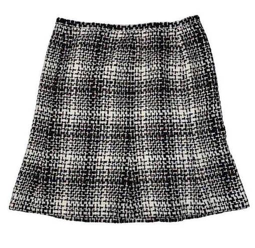 Jones New York  woven pleated skirt 16