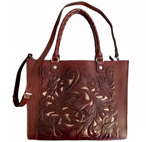 Patricia Nash  Zancona British Tan Tote