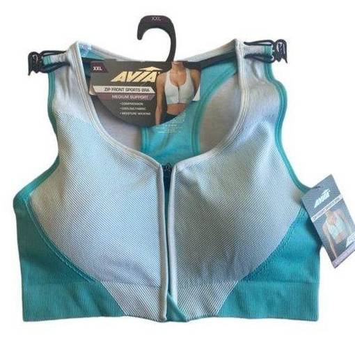 Avia  Plus Size‎ Zip Front Sports Bra
Size XXL
Medium Sport