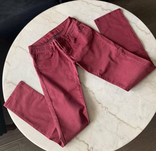 Prada Authentic Jeans in light maroon ♥️ Size W 26