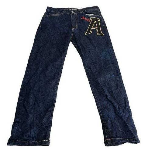 aniye by monster 69 patch blue crop jeans Size 28