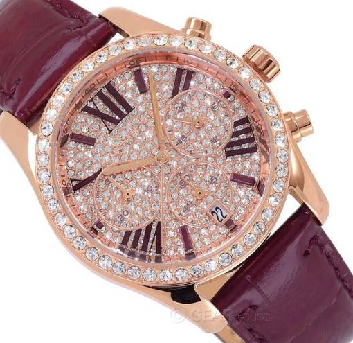 Michael Kors MK2971 Lexington Pave Rose Gold Tone DIAL BERRY