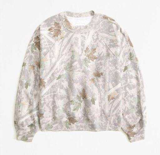 Abercrombie & Fitch ,  SOLD OUT! camo essential raglan classic Sunday crew