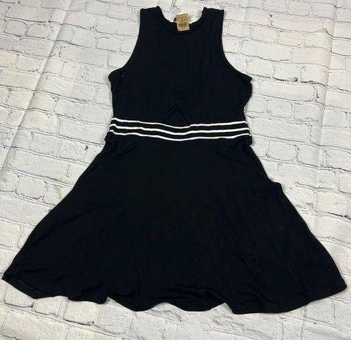 American Eagle  outfitters black skater dress size medium