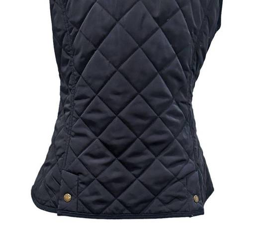 The Row The Savile Co. London Blue Quilted Lightweight Vest