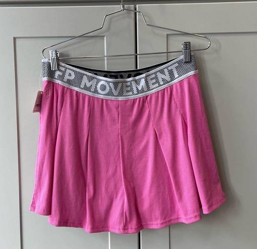 Free People Movement  Pink Dou Skirt Skort Tennis Active Large Academia New