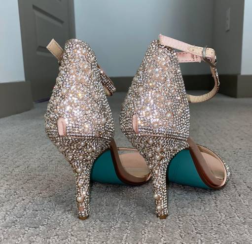 Betsey Johnson Sparkly Heels