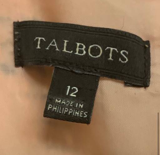 Talbots Pink Tweed Dress