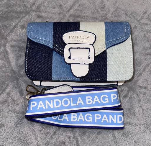 Mini Blue Jean Crossbody Hand Bag