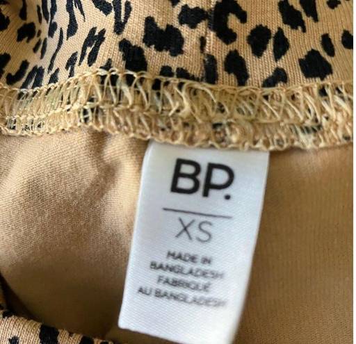 BP Leopard Print Bike Shorts