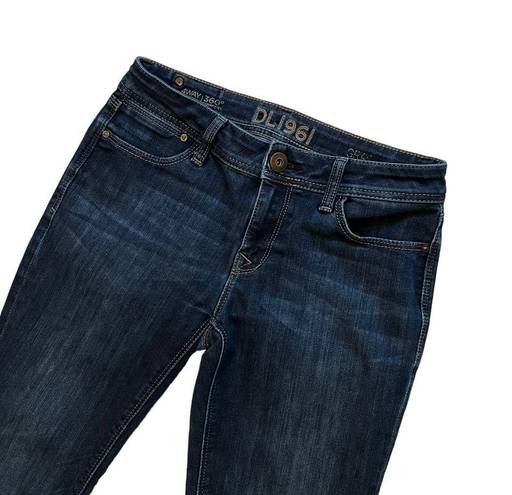 DL 1961 Grace High Rise Straight Axel, Sz 26