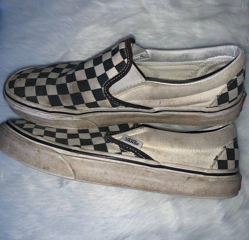 Vans Black & White Checkered Shoes