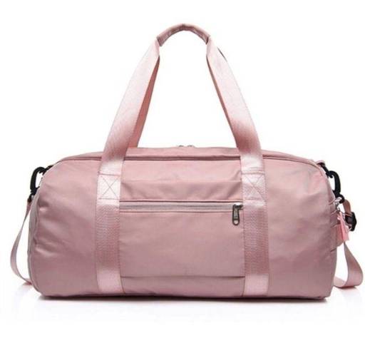 Pink Gym Bag Duffle Travel Bag Weekender Tote